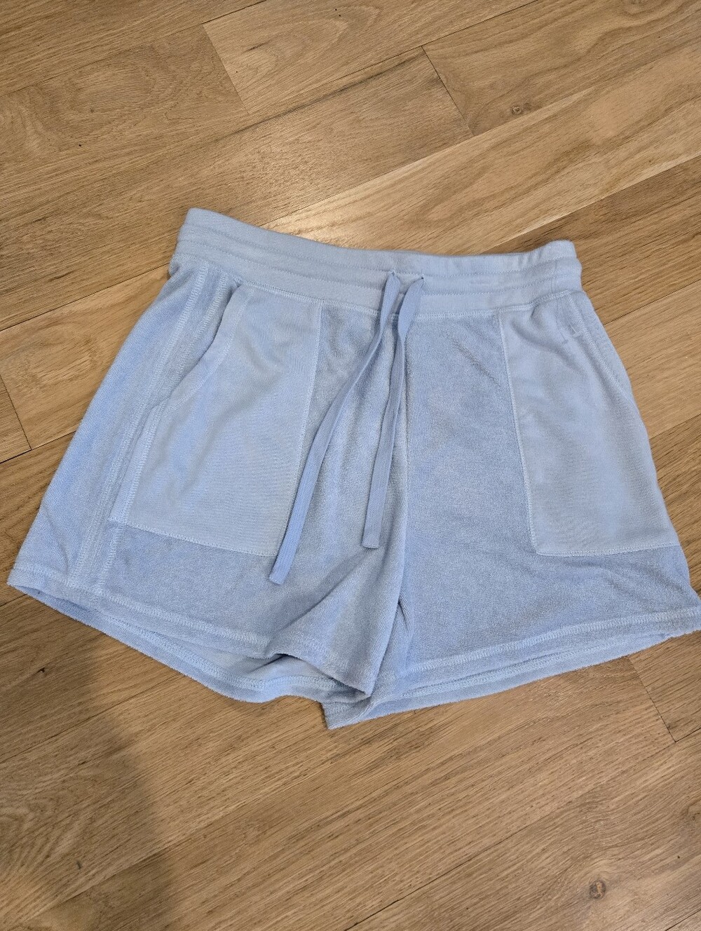 Splendid Terry Light Blue Shorts XS NWOT